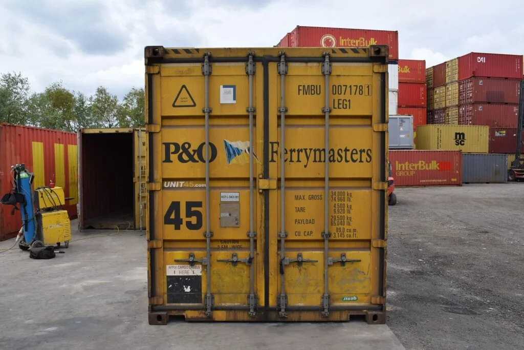 45ft High Cube Pallet Wide Shipping Container – Cargo-Worthy & Wind & Watertight - Image 4