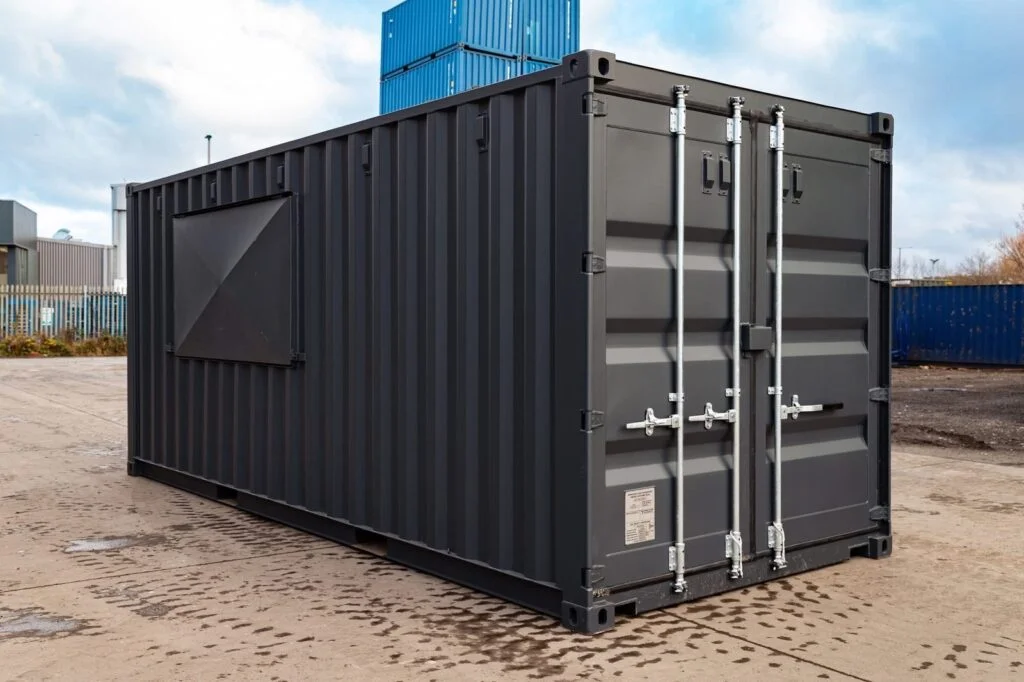 20ft Custom Container Kiosk – Fully Converted Ready-to-Use Unit - Image 2