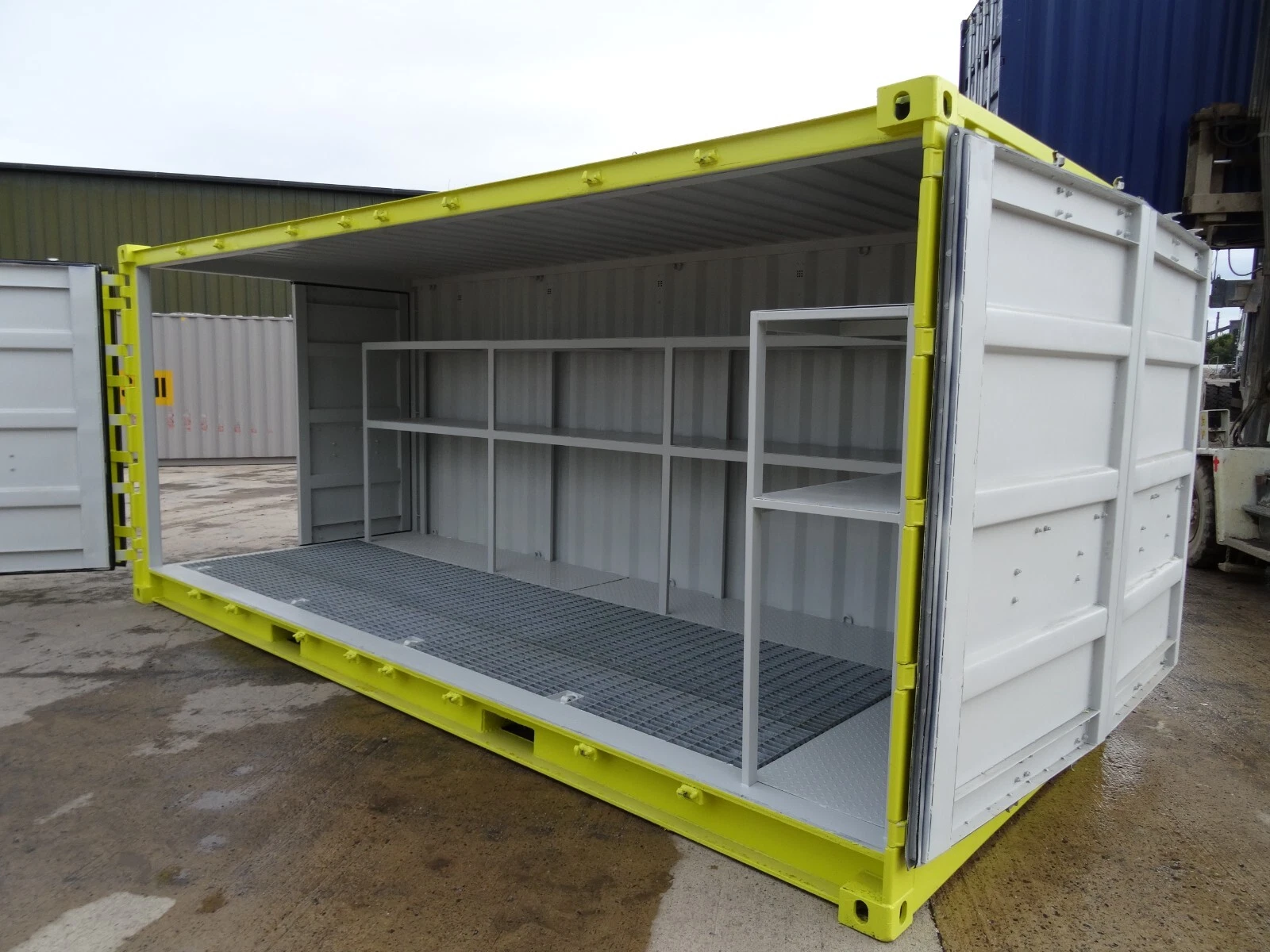 20ft Bunded Storage Container – Chemical & Spill Containment - Image 3