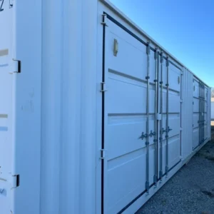 40ft High Cube Shipping Container – Full Side Double Doors + End Door