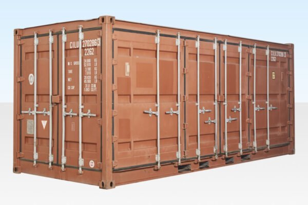 20 ft Open Side Container – Full Side Access, Double Hinged Doors - Image 2