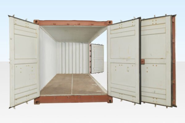 20 ft Open Side Container – Full Side Access, Double Hinged Doors - Image 3