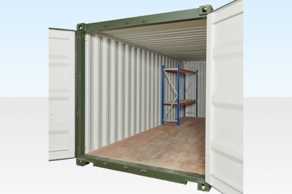 Two Tier Container Racking – Single Bay, Adjustable Shelves, 550kg Capacity - Image 2