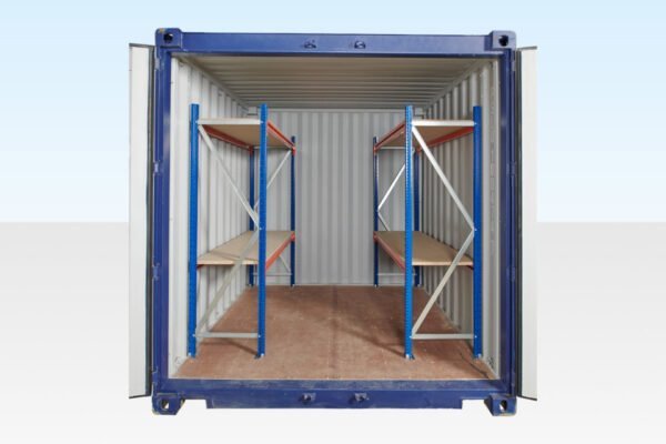 Two Tier Container Racking – Single Bay, Adjustable Shelves, 550kg Capacity - Image 3
