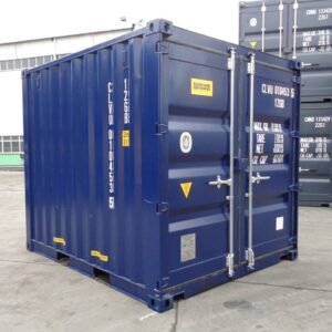 10Ft X 8Ft Shipping Container (One trip) - Blue