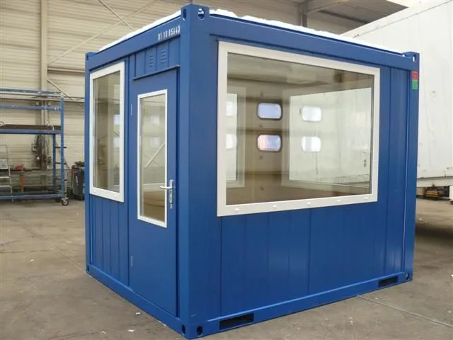 10 ft Observation Unit with Fixed Glazing – 4 Windows, Steel Door, Electrical Package - Image 2