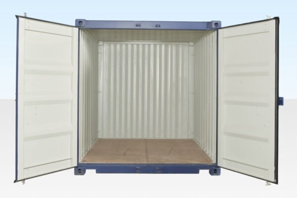 10ft Blue Shipping Container – Corten Steel - Image 2