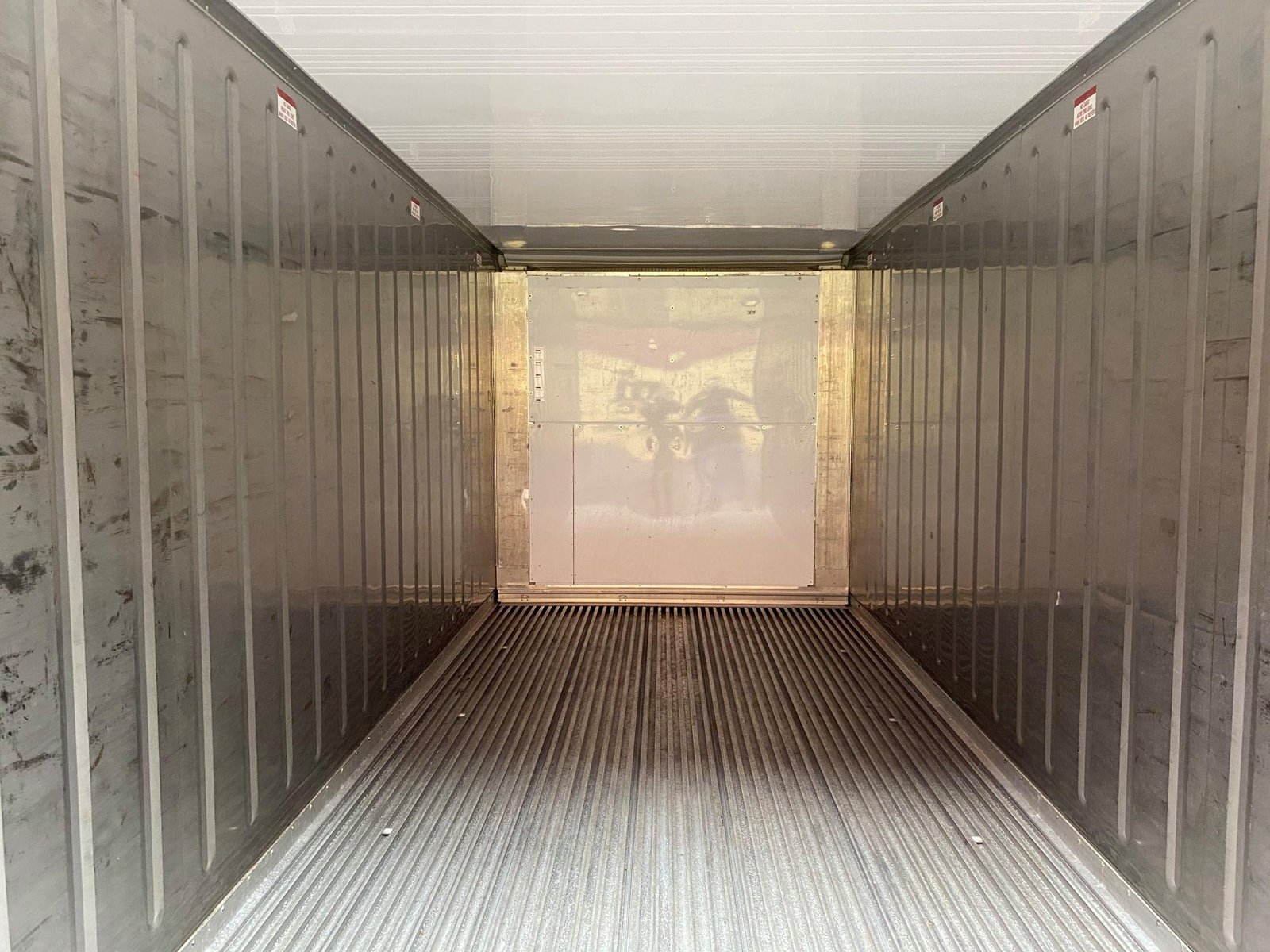 20ft Used Reefer Container with Carrier Refrigeration Unit - Image 4