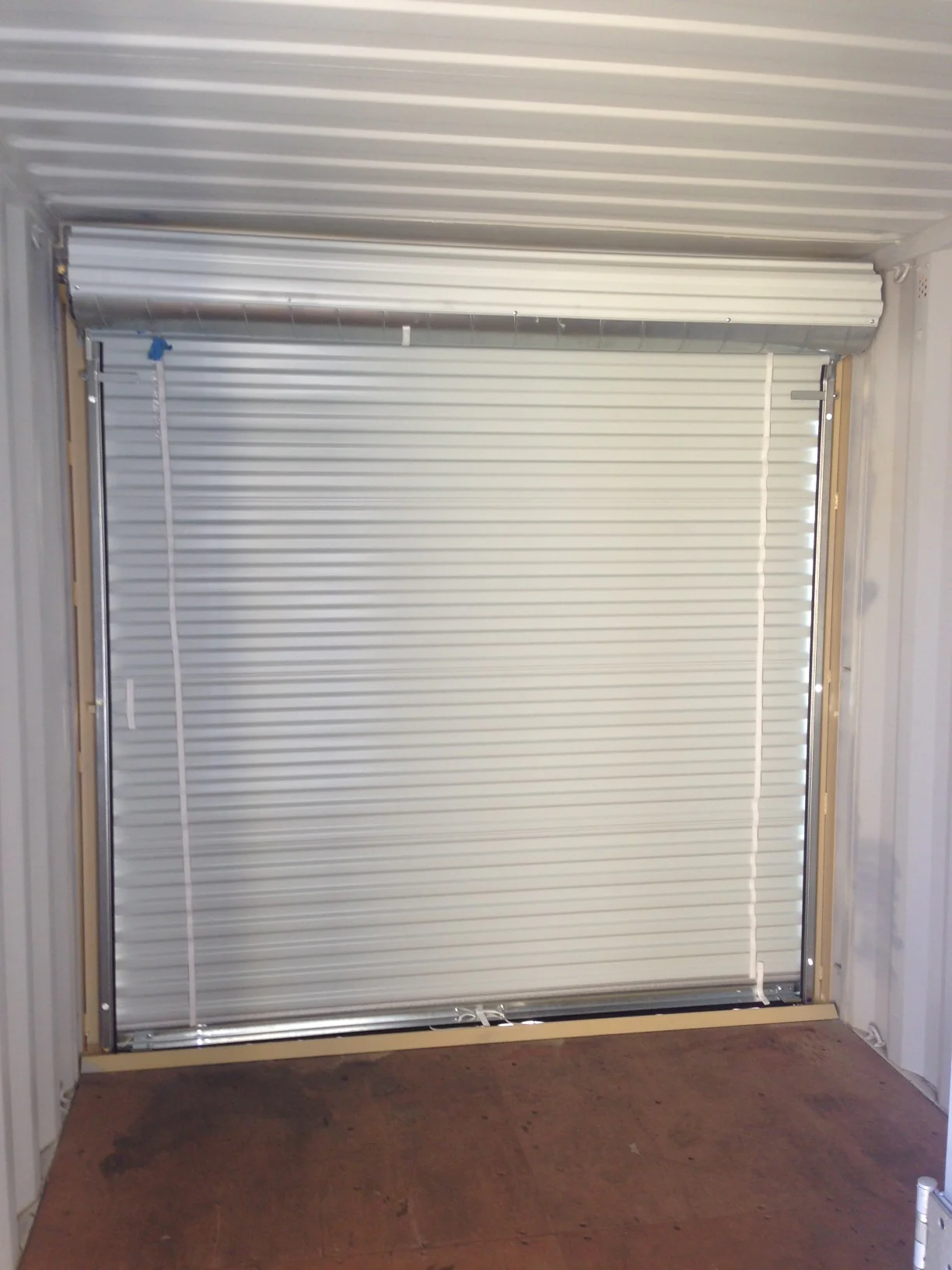16 ft Storage Container with Roll-Up Door – Steel Construction with Marine Plywood Flooring - Image 2