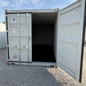 New 20ft Light Gray Shipping Container
