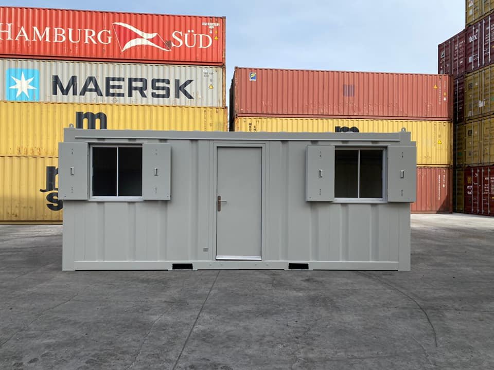 20ft New Open Plan Office Container with Insulation and Electrical