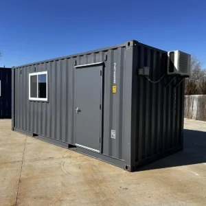 20ft Standard Shipping Container – Grey Exterior