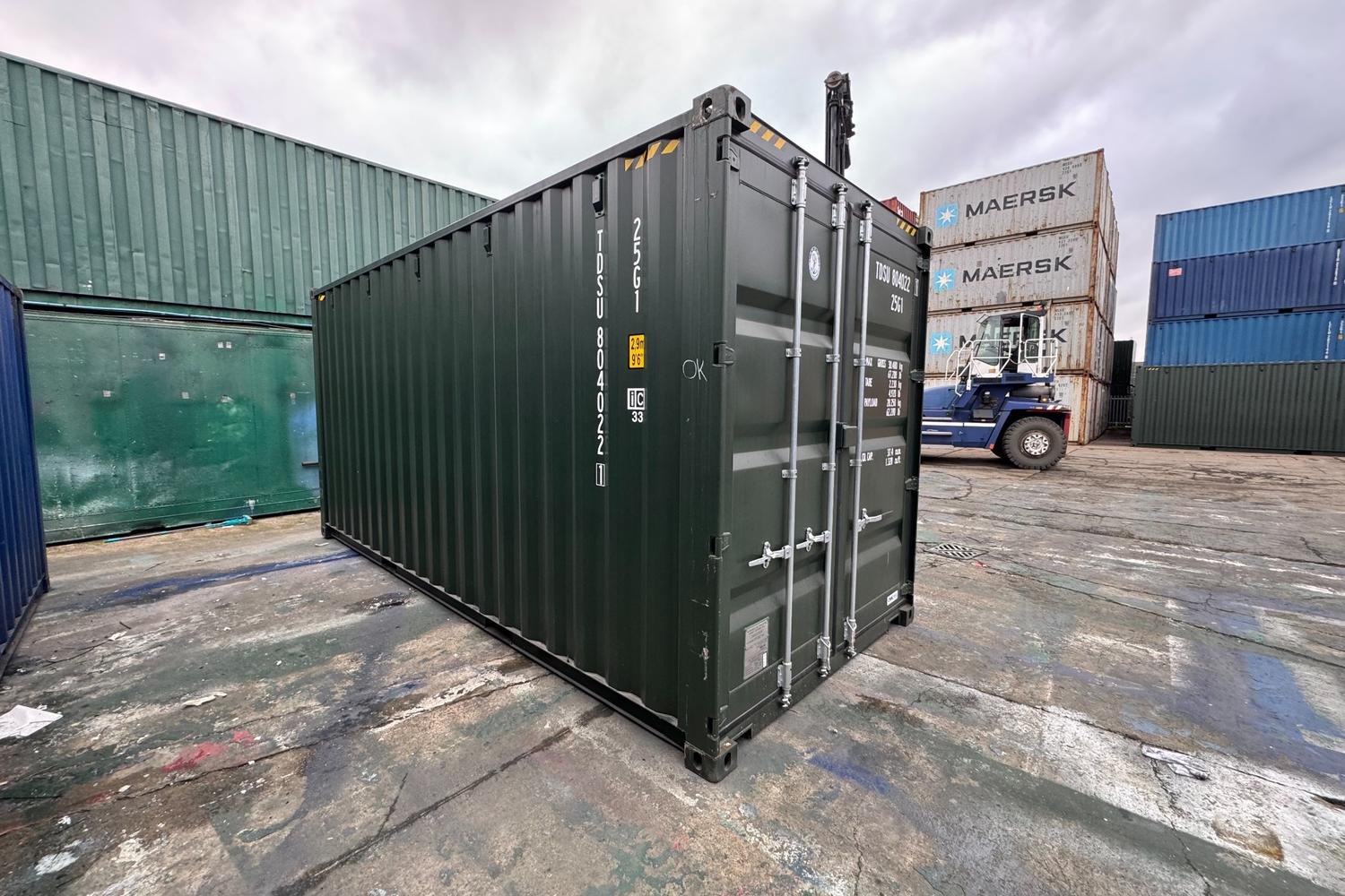 20 ft HC Container – Corten Steel, CSC Plated, 28mm Marine Ply Floor