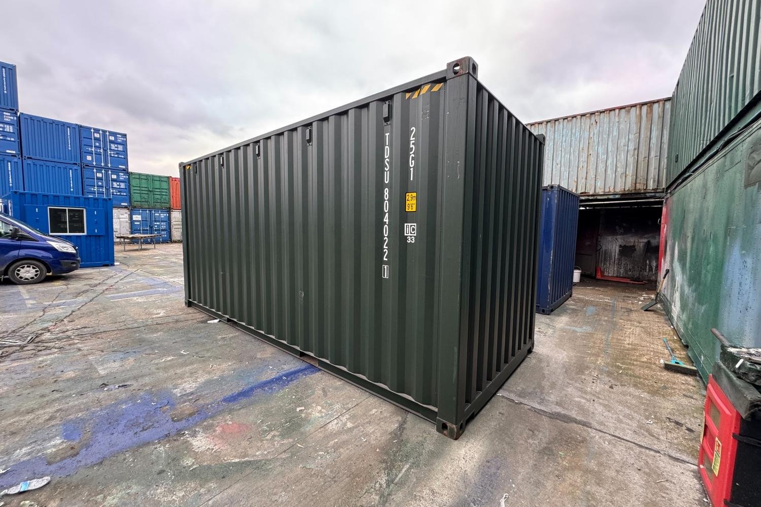 20 ft HC Container – Corten Steel, CSC Plated, 28mm Marine Ply Floor - Image 2
