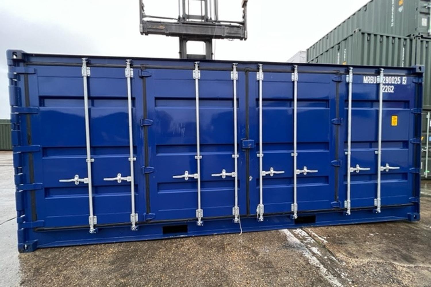 20 ft Open Side Container – Full Side Access - Corten Steel - Image 3