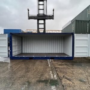 20 ft Open Side Container – Full Side Access - Corten Steel