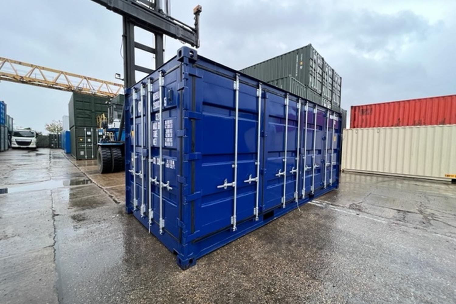 20 ft Open Side Container – Full Side Access - Corten Steel - Image 4