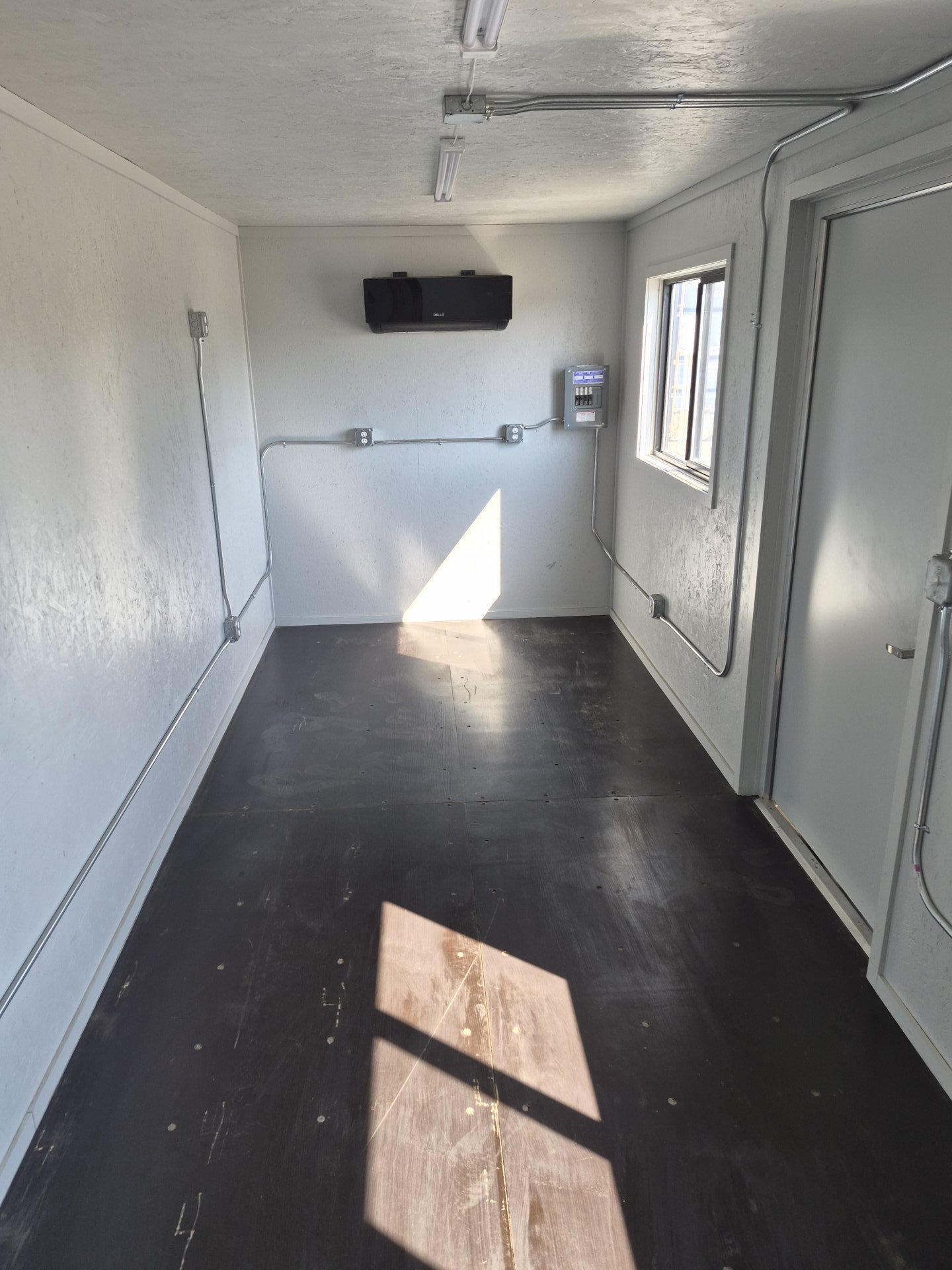 New 20ft Shipping Container Office – Dark Gray - Image 4