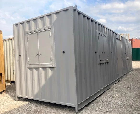 30 ft Office Container – Insulated with Melamine Interior, Vinyl Flooring, and Electrical Package - Image 5