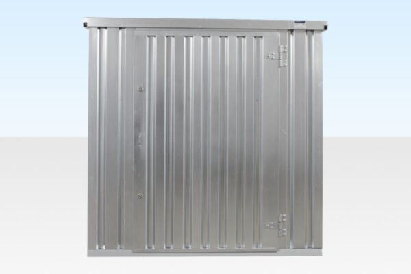 3m Flat Pack Storage Container – Galvanised, Double Locking System, Expandable - Image 2