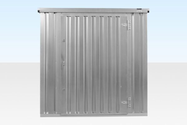 4m Flat Pack Container Store – Galvanised, Double Locking System, Expandable - Image 3