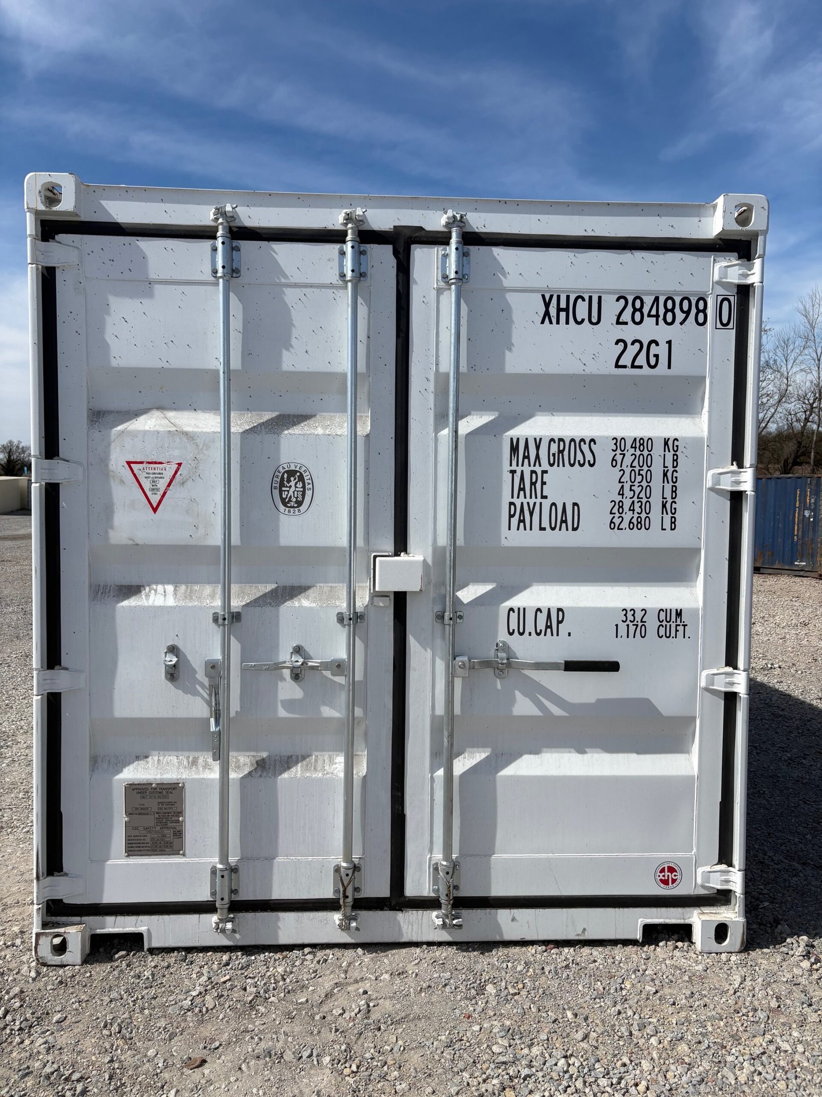 New 20ft White Shipping Container – Steel Storage Container - Image 3