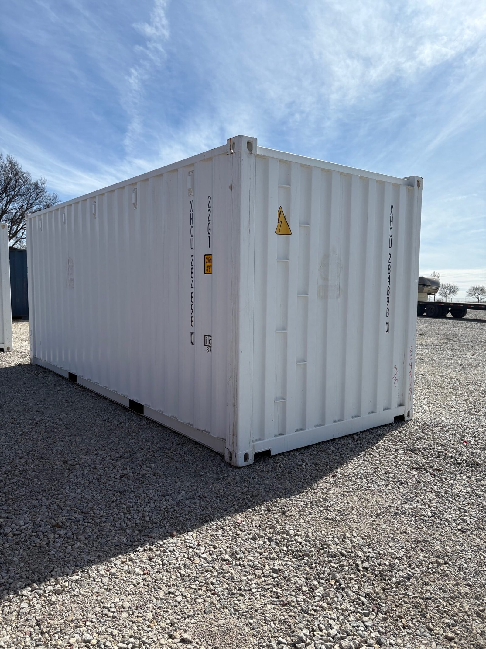 New 20ft White Shipping Container – Steel Storage Container - Image 4