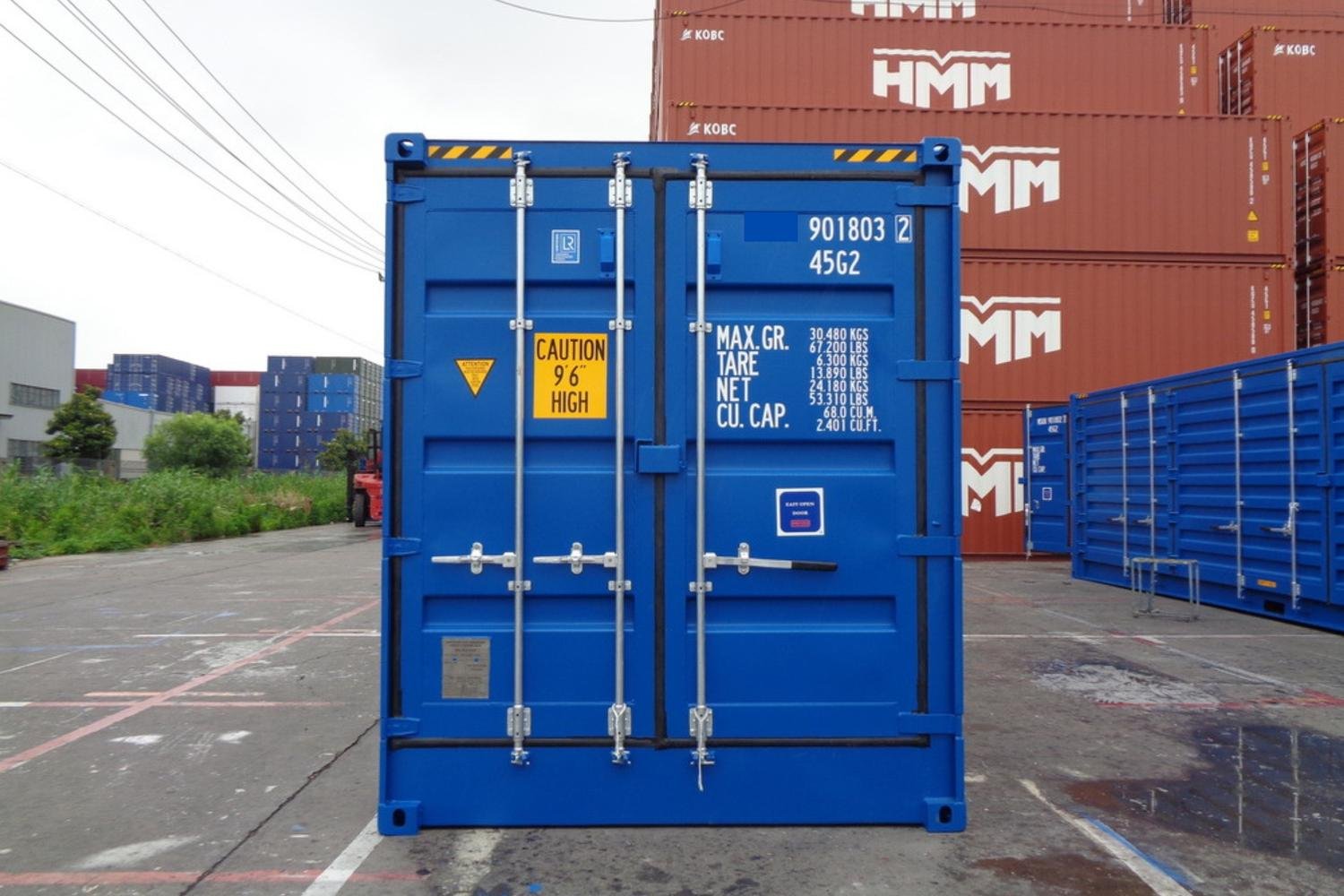 40 ft Full Side Access Container – High Cube, Corten Steel, CSC Plated_ - Image 3