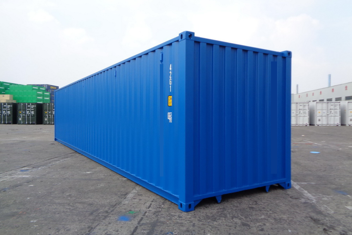40 ft High Cube Container – Corten Steel, CSC Plated, 28mm Marine Ply Floor - Image 3