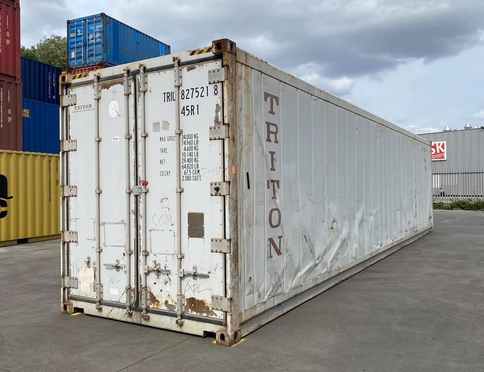 40ft Used Refrigerated Container with Functional Cooling Unit