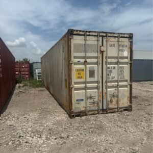 Used 40’ High Cube Shipping Container – Solid & Spacious!