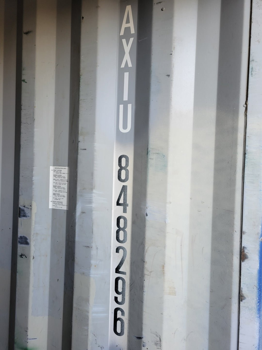 20 ft Dry Van Shipping Container – Corten Steel, CSC Plated, Wind and Watertight - Image 6