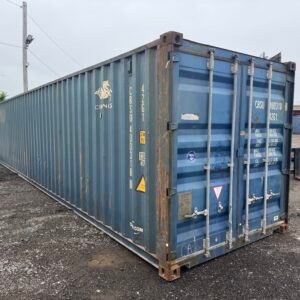 Cargo Worthy 40ft Blue Shipping Container – Steel Storage Container