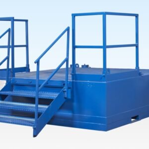 Double Mains Toilet Waste Tank – 500 Gallon, Steel Construction