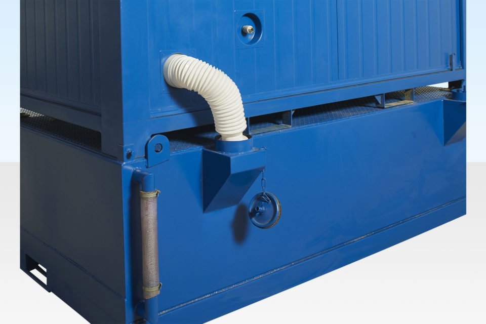 Double Mains Toilet Waste Tank – 500 Gallon, Steel Construction - Image 4