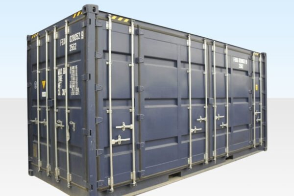 20ft High Cube Shipping Container – IBC Storage – Corten Steel - Image 2