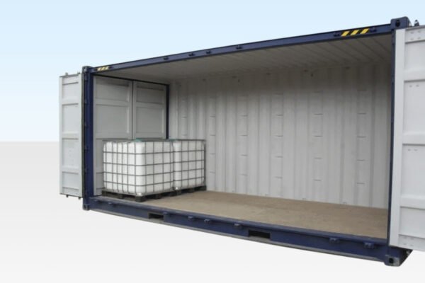 20ft High Cube Shipping Container – IBC Storage – Corten Steel - Image 4