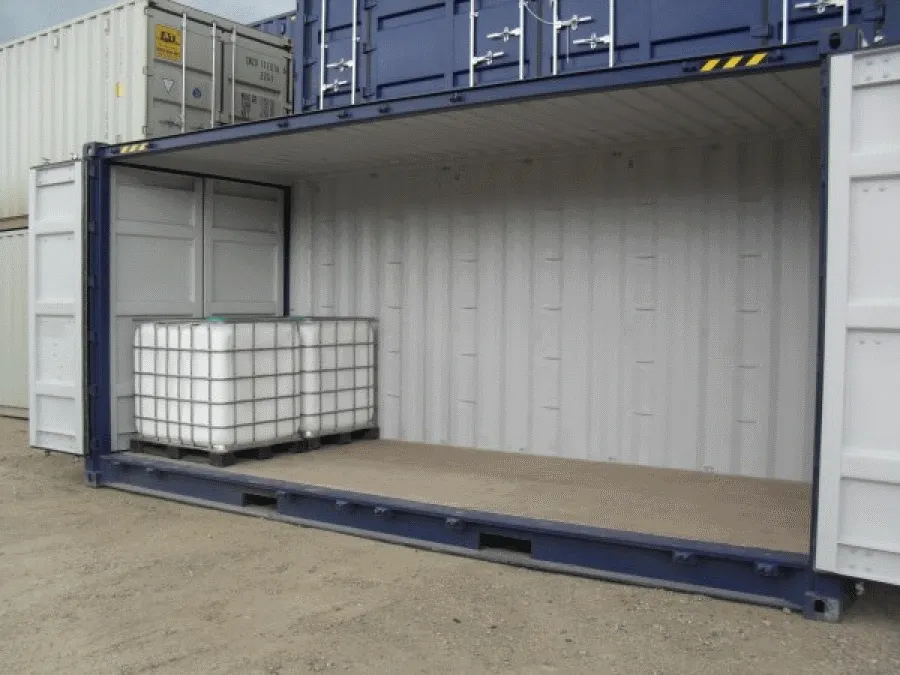 20ft High Cube Shipping Container – IBC Storage – Corten Steel