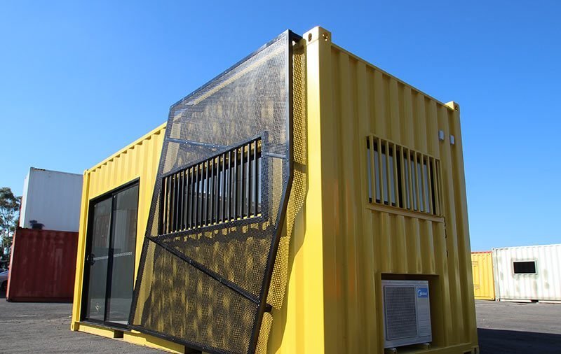 Modular Site Office Container – Transportable, Wind and Water Resistant