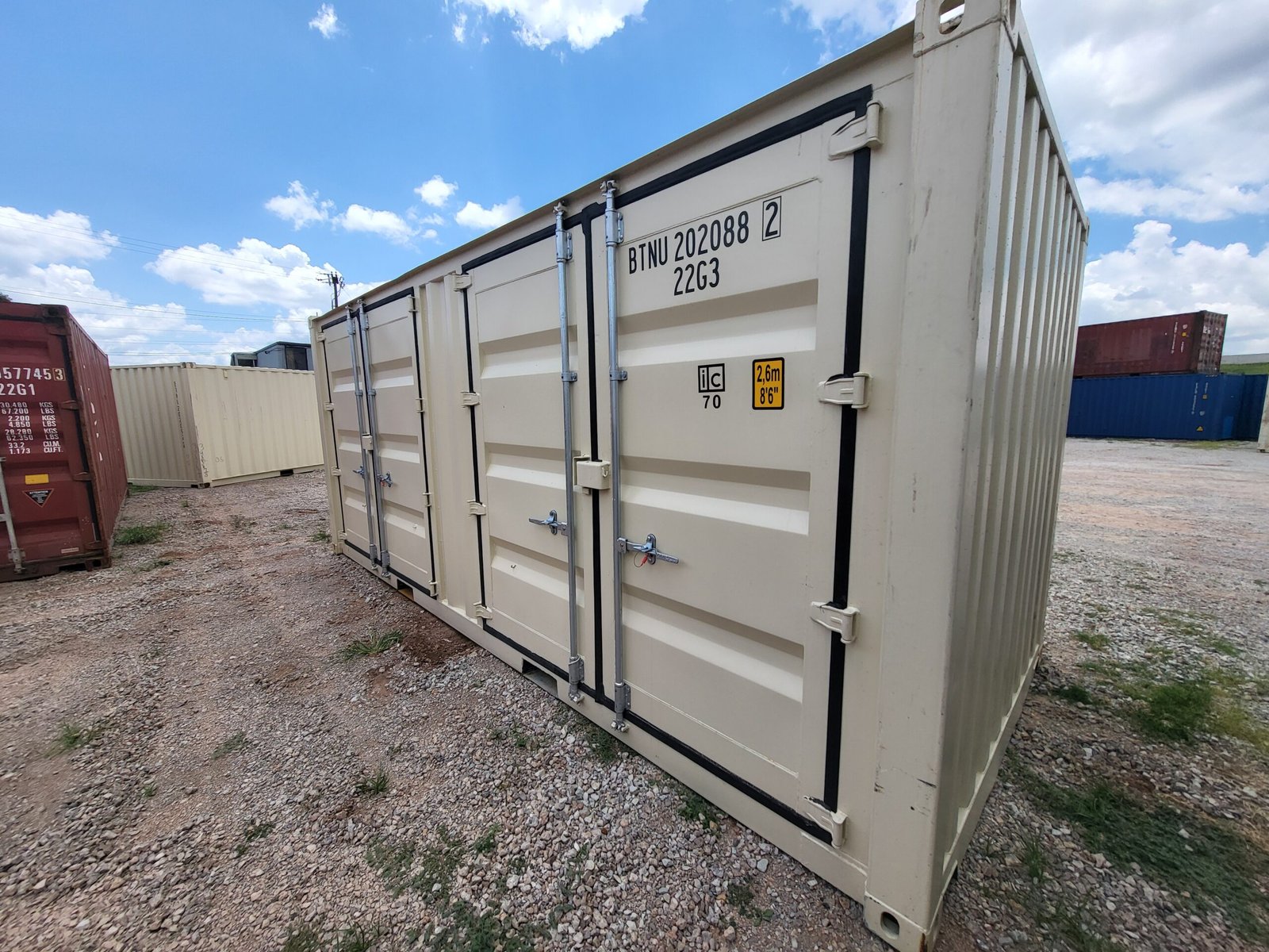 New 20ft Shipping Container – Side Door - Image 4