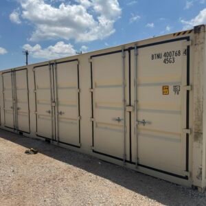 New 40ft High Cube Shipping Container – Side Doors