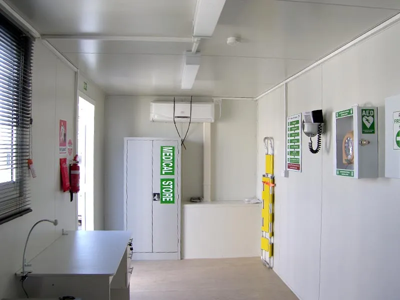 20 ft and 40 ft First Aid Room Container – Fully Equipped Medical Unit - Image 2