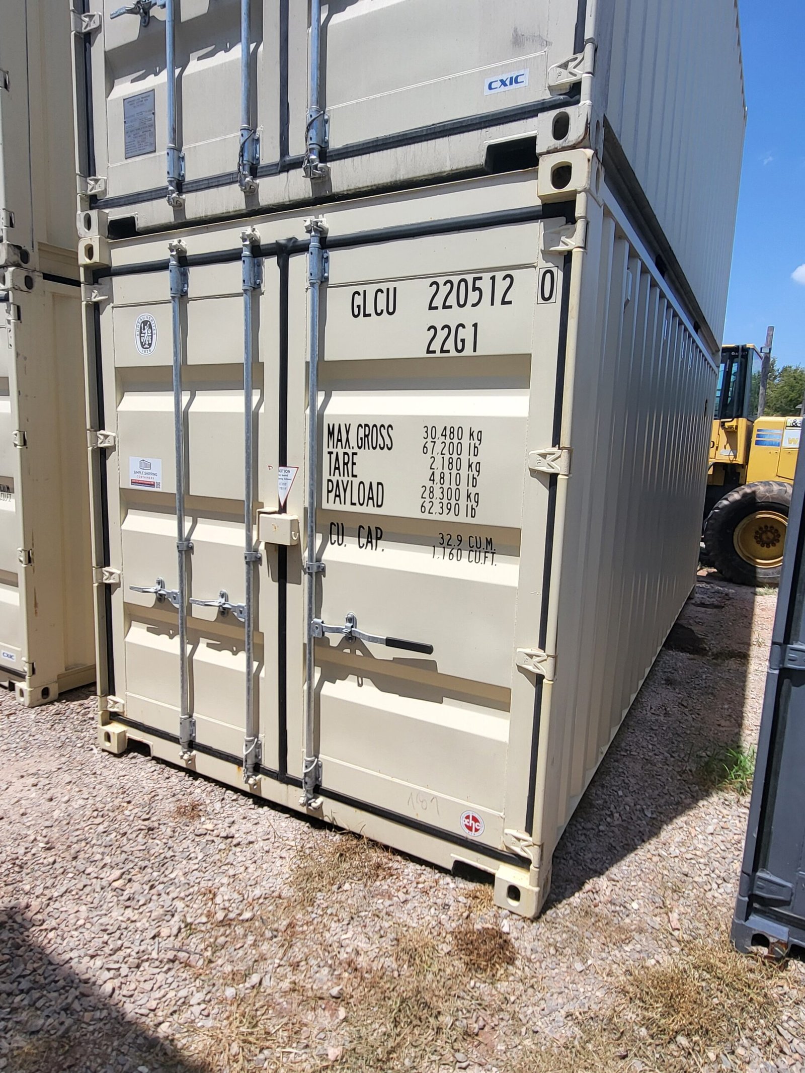 New 40ft High Cube Shipping Container – Double Door