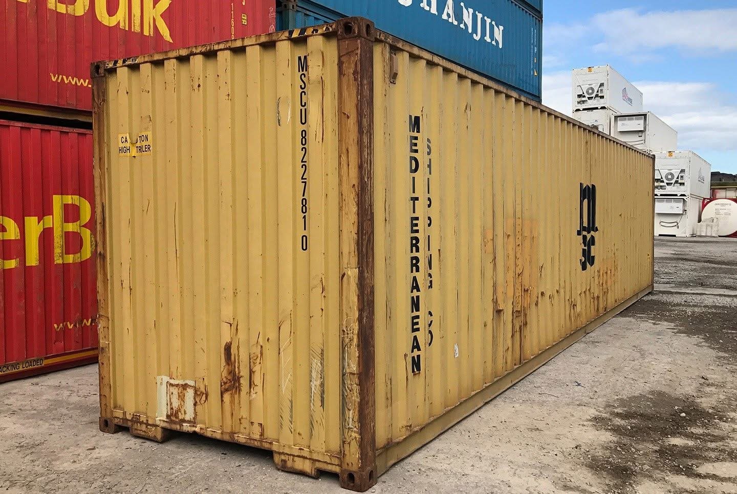 40 foot Standard Shipping Container – Corten Steel, Wind and Watertight - Image 3