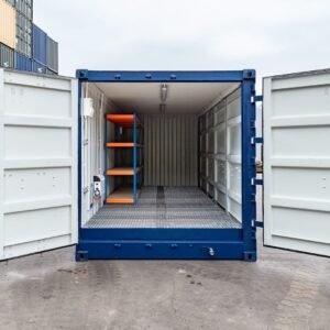 Safe & Practical Chemical Storage Container for Agriculture – 20ft Side Opening