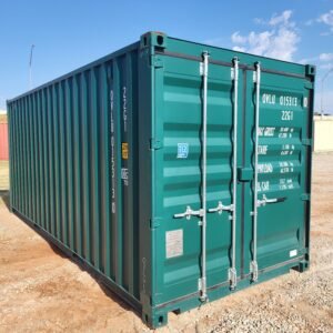 New 20ft Standard Shipping Container – Green