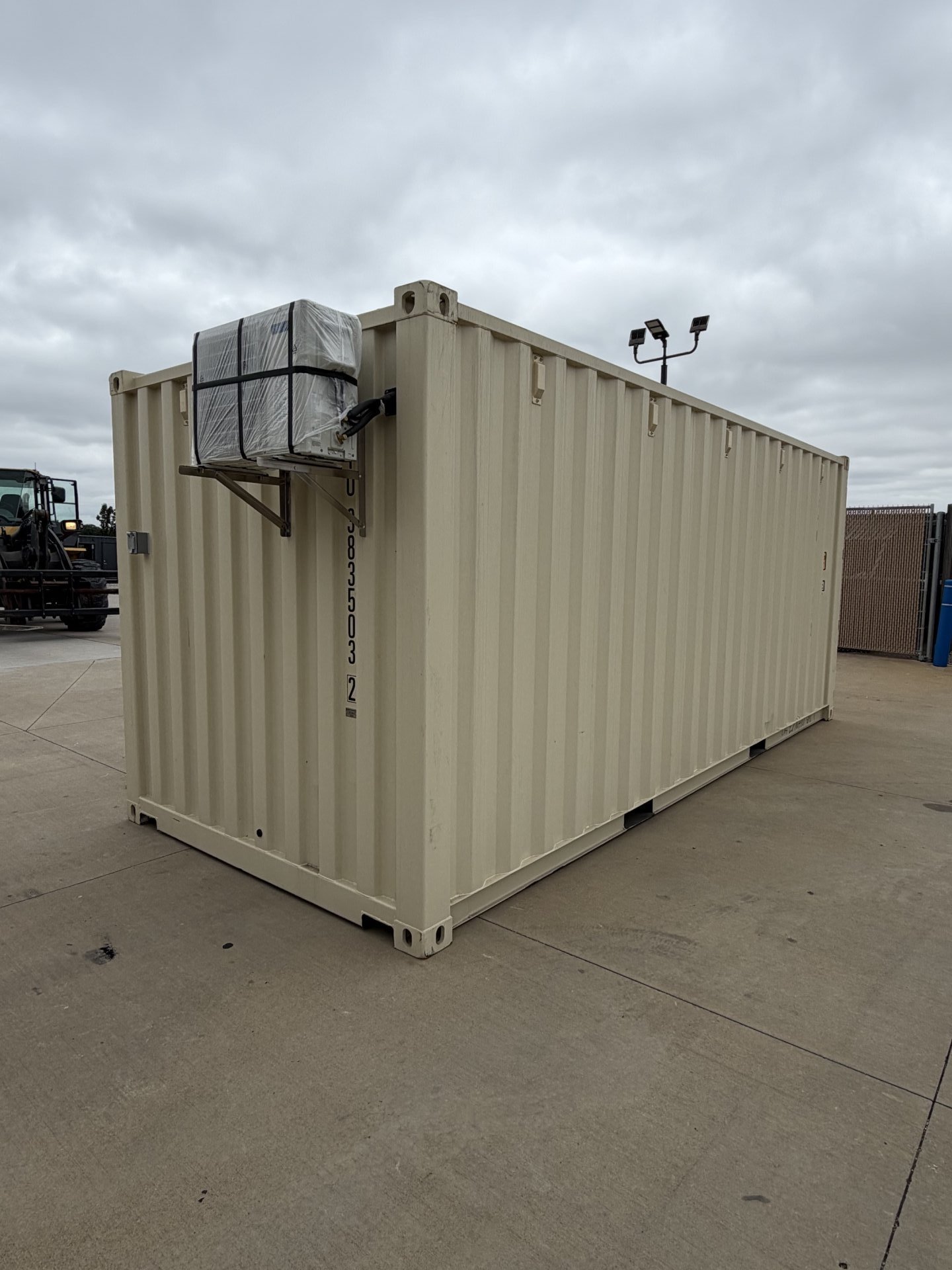 New 20ft Ivory Shipping Container – Converted Office Unit - Image 2