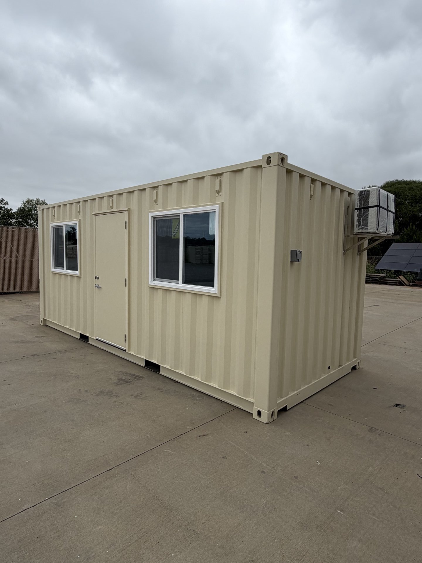 New 20ft Ivory Shipping Container – Converted Office Unit - Image 3
