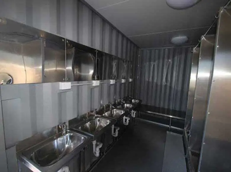10 ft, 20 ft and 40 ft Ablution Block Container – Toilets, Showers, Basins - Image 7