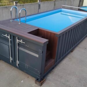 20ft Converted Shipping Container Swimming Pool.